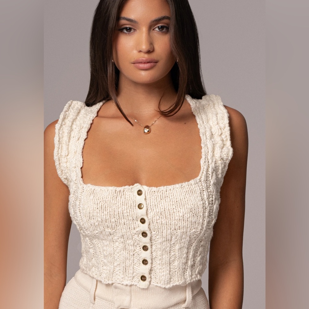 Buttercream Drift Knit Top